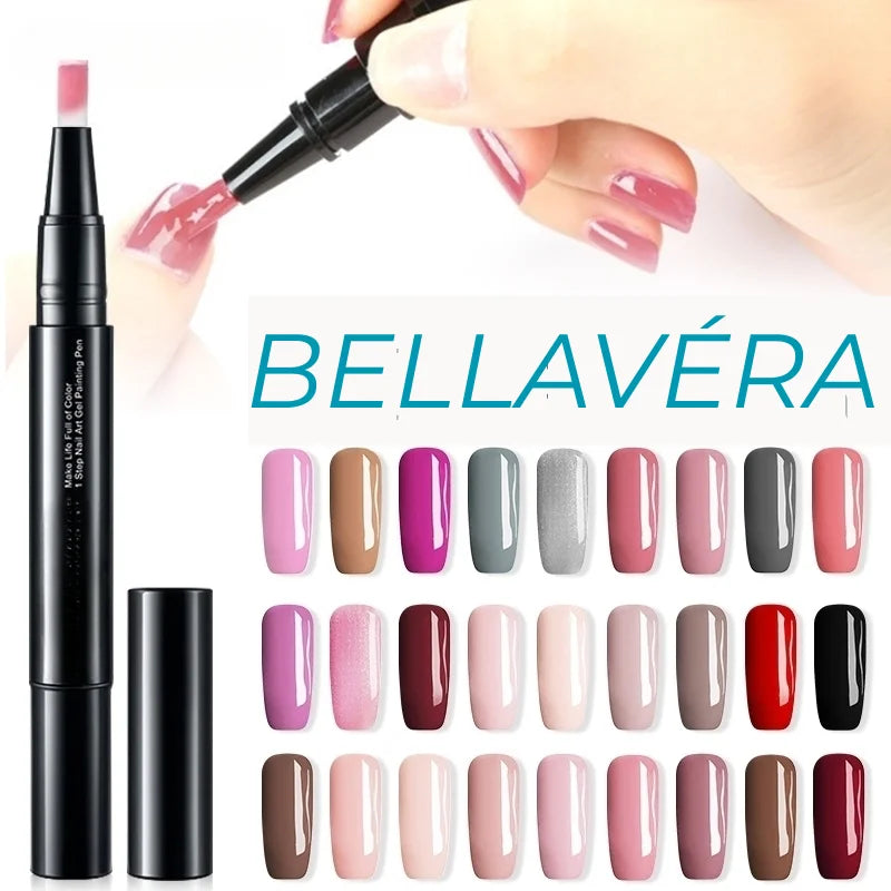 Bellavéra – ליצור ציפורניים מבריקות ומפתיעות בבטחה מלאה (סט של 4)